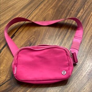 lululemon athletica Pink Belt Bag